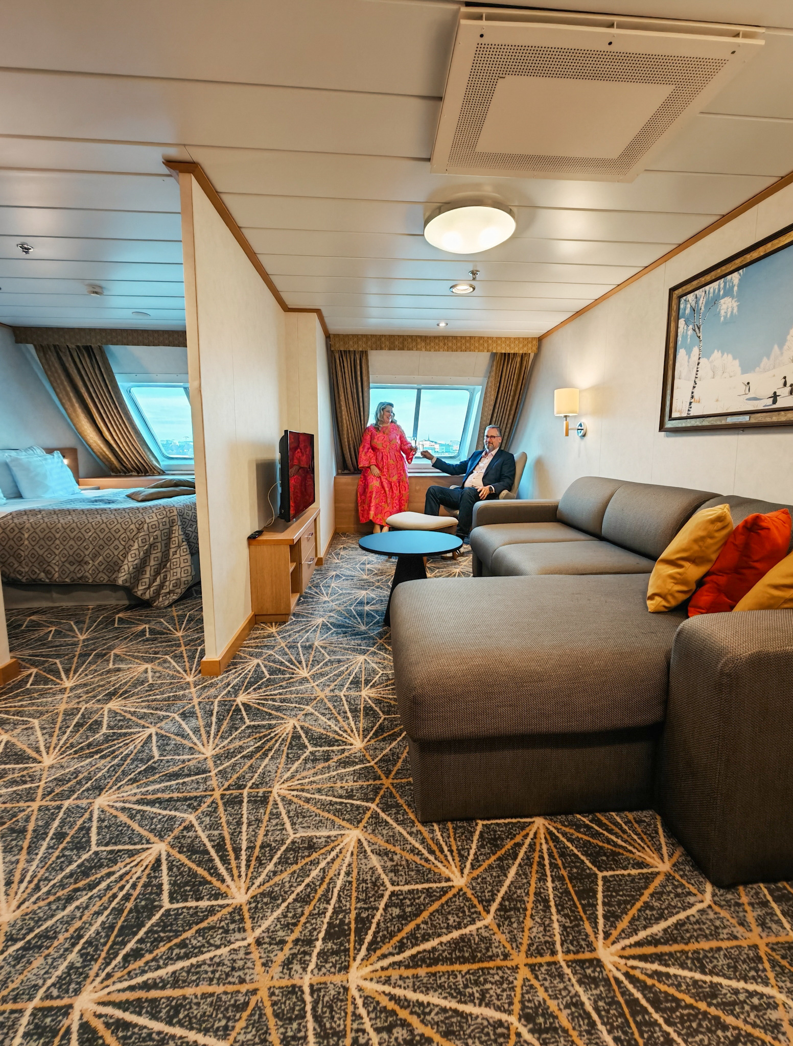 balticprincess, tallinksiljasuomi, kuplivaviiniristeily, sviitti 