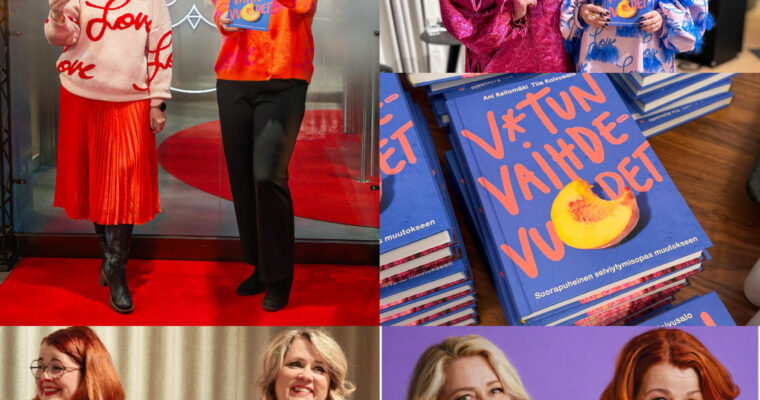 V*tun vaihdevuodet kirja ilmestynyt Ani Kellomäeltä ja Tiia Koivusalolta